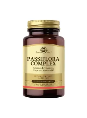 Solgar Passiflora Complex Takviye Edici Gıda 30 Kapsül - Solgar