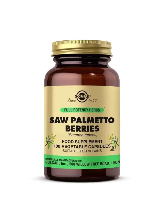Solgar Saw Palmetto Berries 100 Kapsül - Solgar