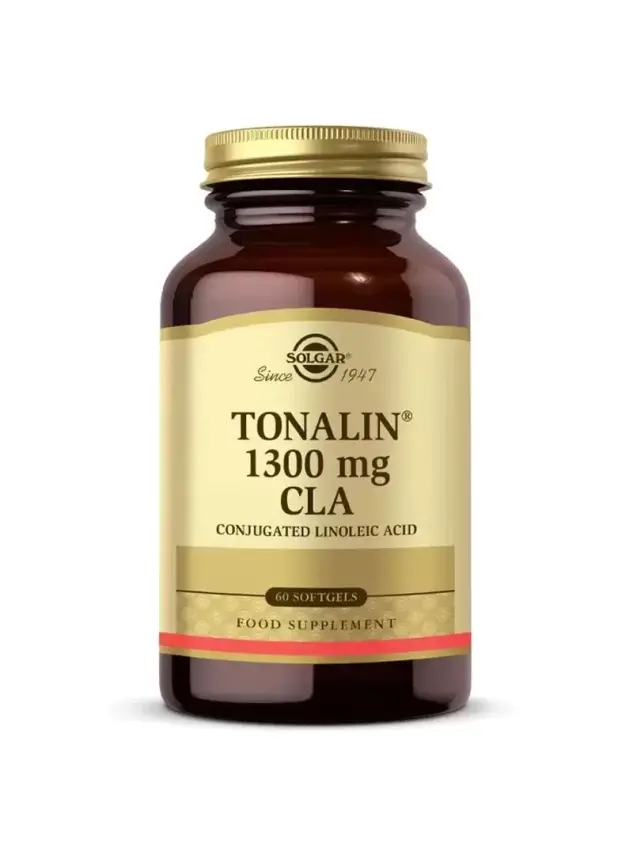 Solgar Tonalin Cla 1300 Mg 60 Yumuşak Jelatin Kapsül - 1