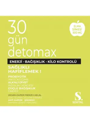 Sovital Detomax Zayıflama 60 Yumuşak Kapsül - 2