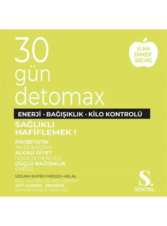 Sovital Detomax Zayıflama 60 Yumuşak Kapsül - 2