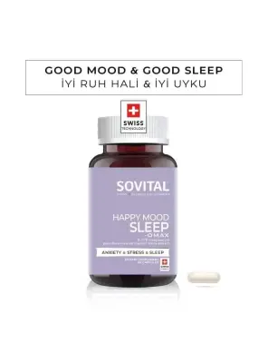 Sovital Happy Mood Sleep Omax 60 Kapsül - 1