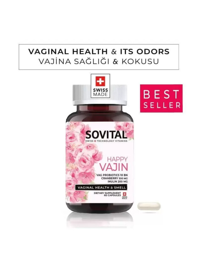 Sovital Happy Vajin 40 Kapsül - Sovital