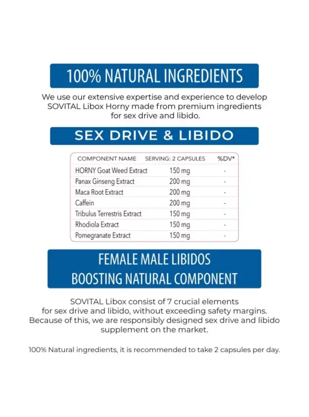 Sovital Libox Horny 60 Kapsül - 2