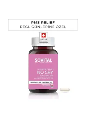 OUTLET - Sovital No Cry Takviye Edici Gıda 48 Kapsül - Sovital