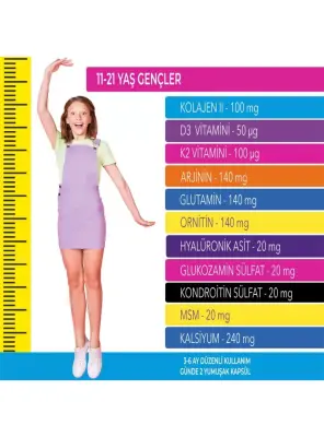 Sovital Tall Girls & Boys 60 Yumuşak Kapsül - 1