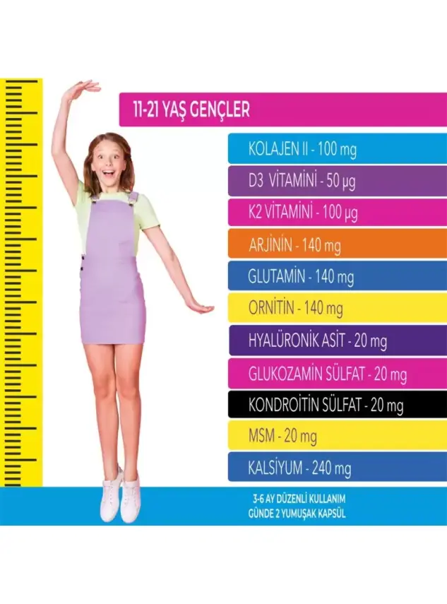 Sovital Tall Girls & Boys 60 Yumuşak Kapsül - 1