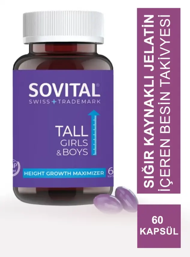 Sovital Tall Girls & Boys 60 Yumuşak Kapsül - 4
