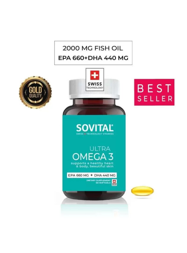 Sovital Ultra Omega 3 60 Kapsül - Sovital
