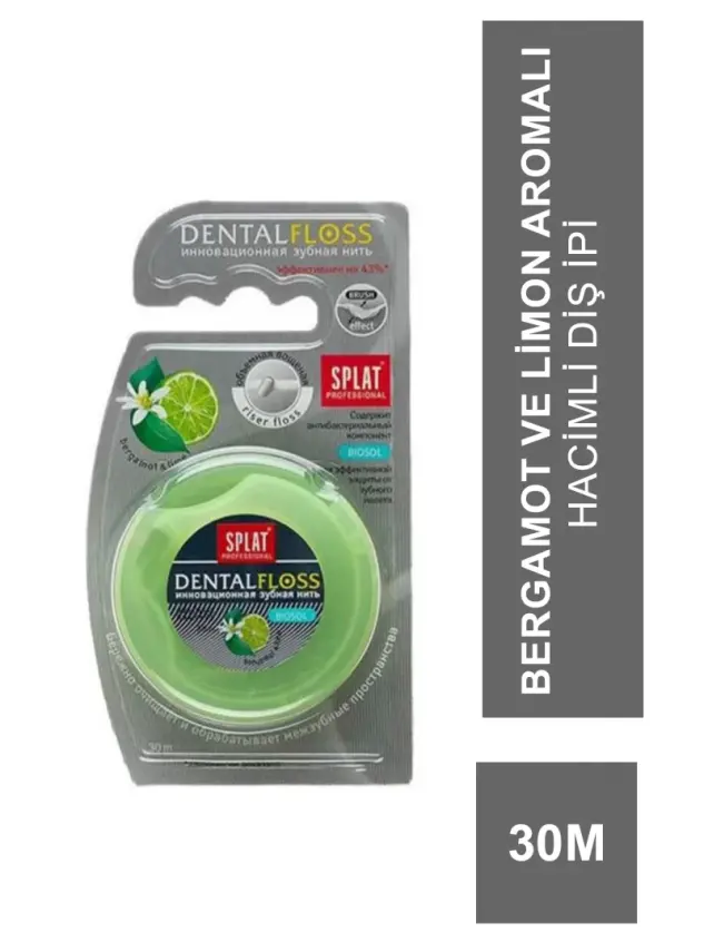 Splat Bergamot & Limon Diş İpi 30m - 1