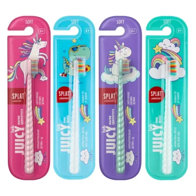 Splat Juicy Lab Gümüş Çocuk Diş Fırçası - 3