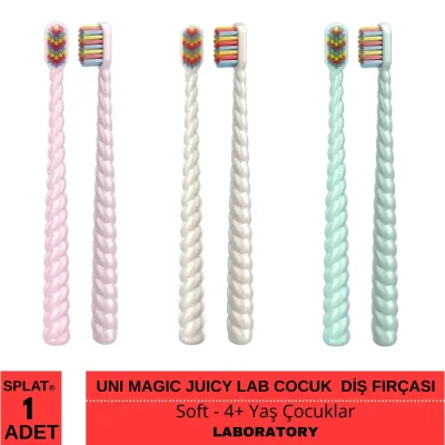 Splat Juicy Lab Gümüş Çocuk Diş Fırçası - 4