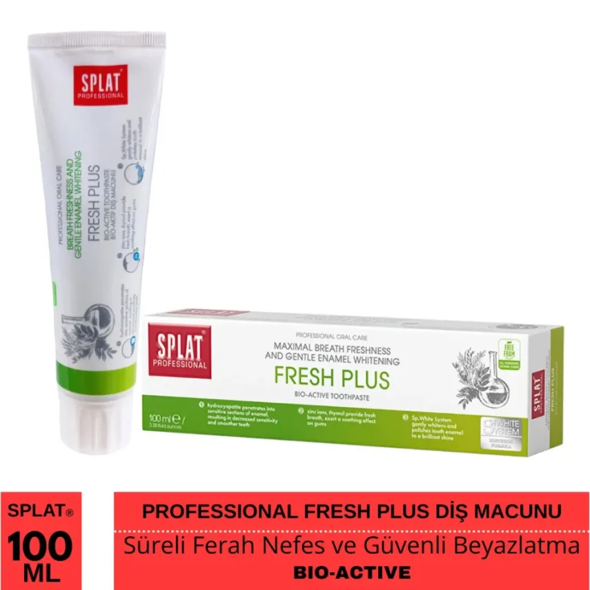 Splat Professional Fresh Plus Bio-Active Diş Macunu 100 ml - 1