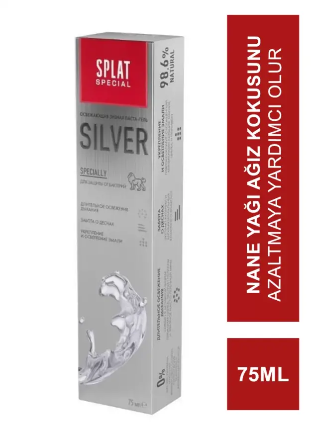 Splat Silver Diş Macunu 75 ml - 1
