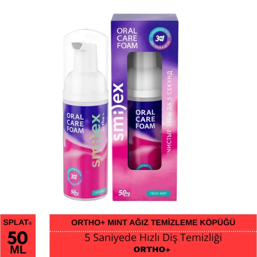 Splat Smilex Oral Care Foam Ağız Bakım Köpüğü 50 ml - 1
