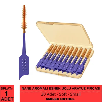 Splat Smilex Ortho Arayüz Fırçası Naneli 0,5 mm 30 Adet - 2