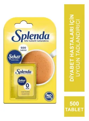 Splenda Doğal Tatlandırıcı 500 Tablet - Splenda
