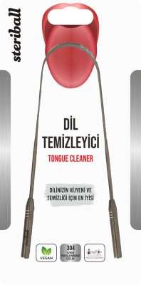 Steriball Dil Temizleyicisi - Çelik - Steriball