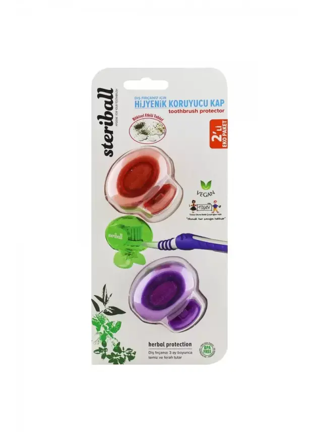 Steriball Hijyenik Koruyucu Kap 2 'li Paket - Yetişkin - - 2
