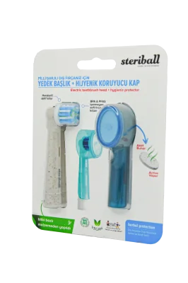 Steriball Yedek Başlık + Hijyenik Koruyucu Kapak - 5
