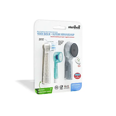 Steriball Yedek Başlık + Hijyenik Koruyucu Kapak - 4