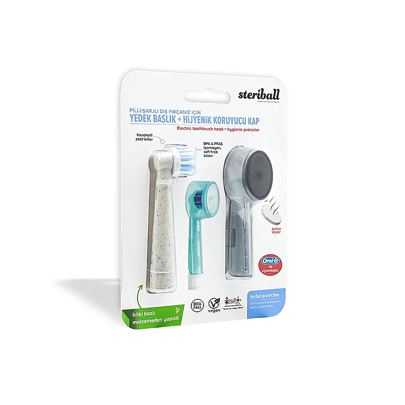 Steriball Yedek Başlık + Hijyenik Koruyucu Kapak - 4