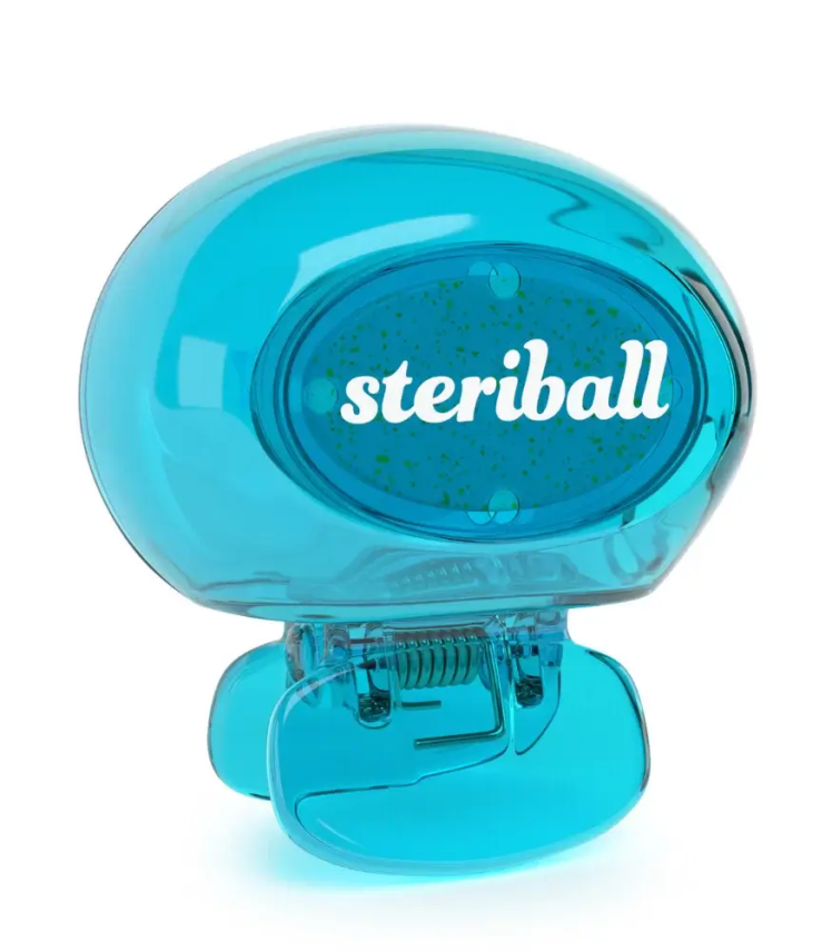 Steriball Yetişkin Diş Fırçası Koruyucu Hijyenik Kap - Turkuaz - Limon Kokulu - 1