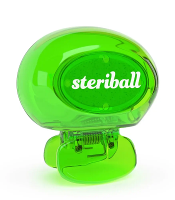 Steriball Yetişkin Diş Fırçası Koruyucu Hijyenik Kap - Yeşil - Limon Kokulu - Steriball