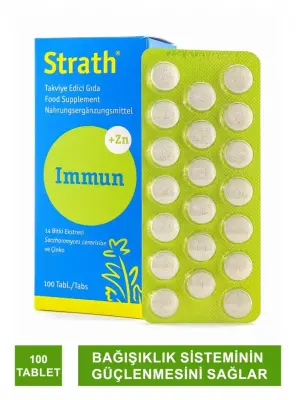 Strath Immun Takviye Edici Gıda 100 Tablet - 1