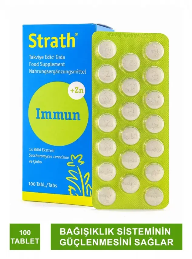 Strath Immun Takviye Edici Gıda 100 Tablet - 1