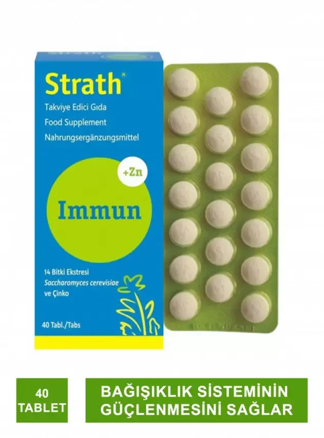 Strath Immun Takviye Edici Gıda 40 Tablet - 1