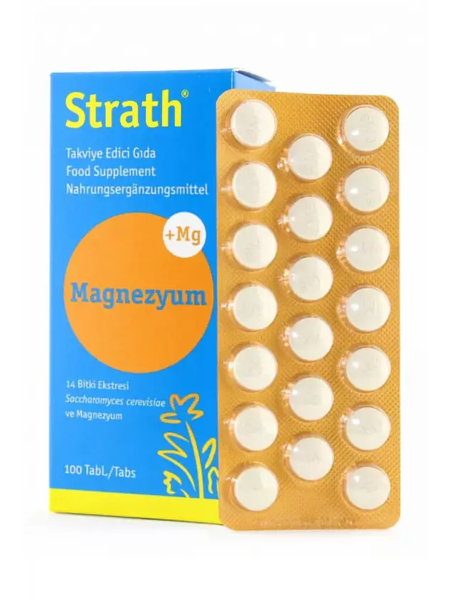 Strath Magnezyum Takviye Edici Gıda 100 Tablet - 2
