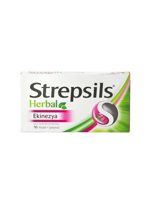 Strepsils Herbal Ekinezya 16 Pastil - 1