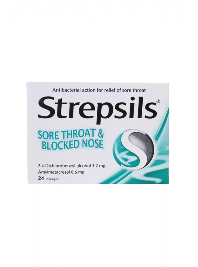 Strepsils Mentollü Boğaz Pastili 24 Pastil - 1
