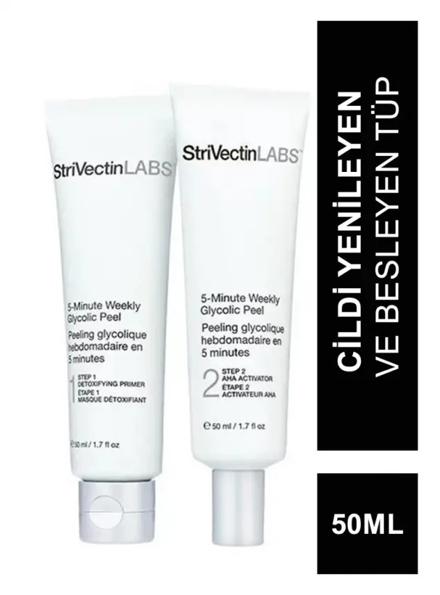 Strivectin LABS 5 Minute Weekly Glycolic Peel 2 tüp x 50ml - 1