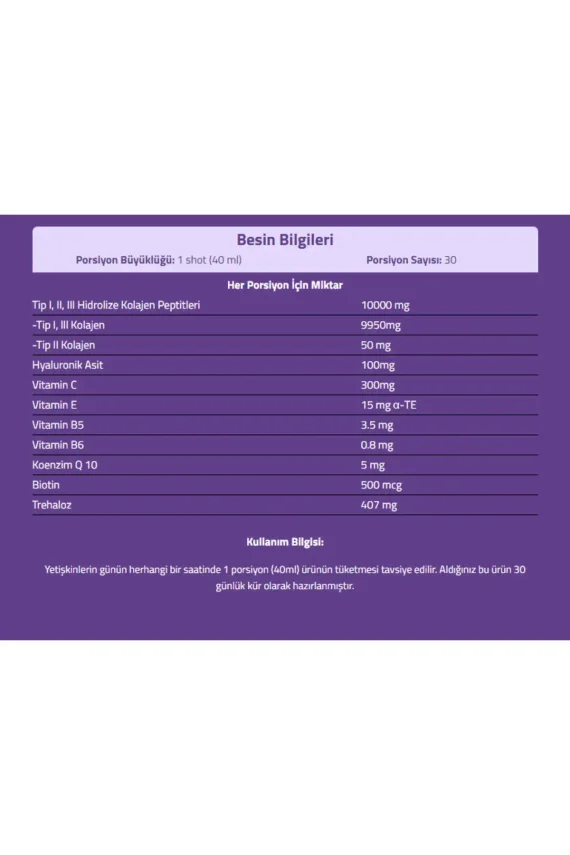 Suda Collagen Multiform Şeftali Aromalı 40 ml x 30 Shot - 3