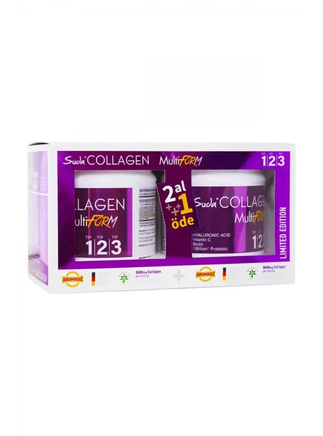 Suda Collagen Multiform Toz 2x300gr | 2 AL 1 ÖDE - 1