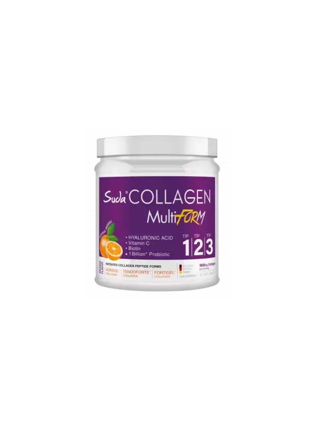 Suda Collagen Multiform Toz Kutu Portakal Aromalı 360 gr - 2