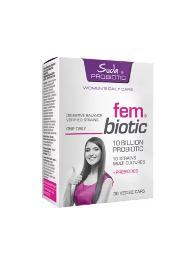 Suda Probiotic Fembiotic 30 Kapsül - 1