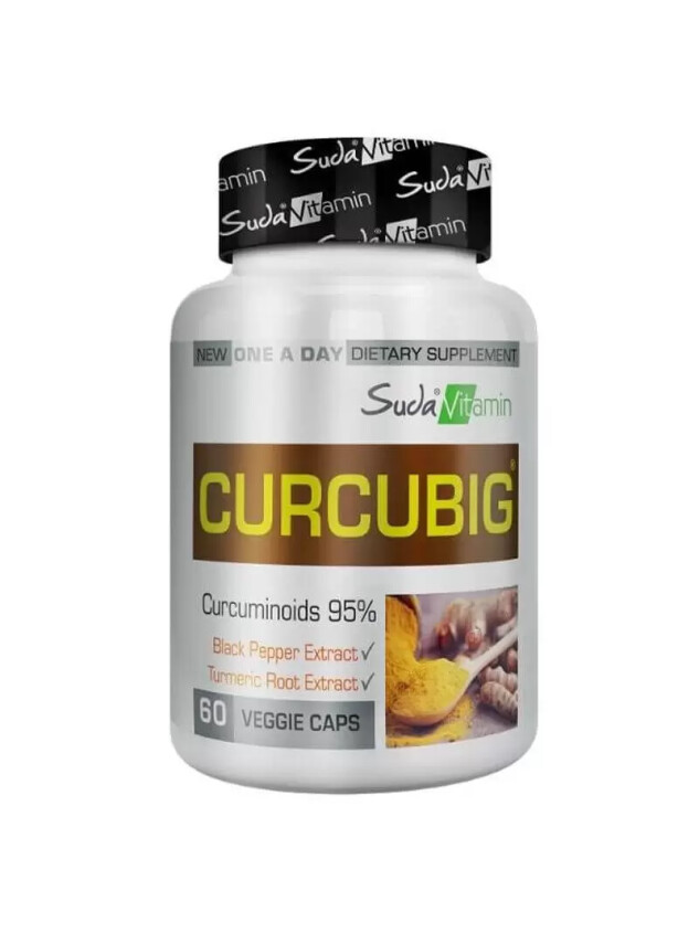 Suda Vitamin Curcubig 60 Bitkisel Kapsül - Suda Vitamin