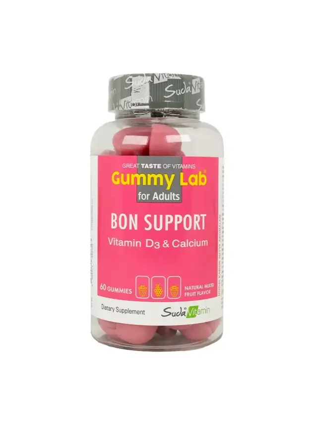 Suda Vitamin Gummy Lab Bon Support for Adult 60 Yumuşak Kapsül - 2