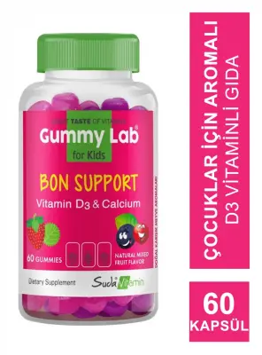 Suda Vitamin Gummy Lab Bon Support for Kids 60 Yumuşak Kapsül - Suda Collagen