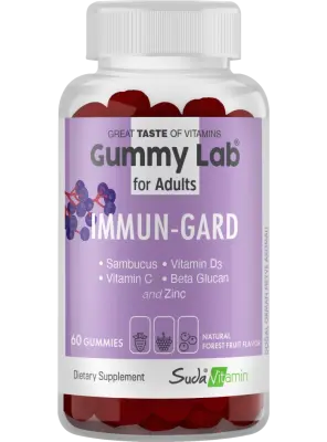 Suda Vitamin Gummy Lab İmmun-Gard for Adult 60 Yumuşak Kapsül - 1