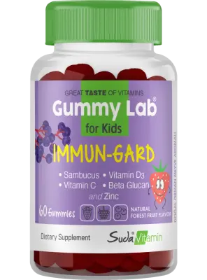 Suda Vitamin Gummy Lab İmmun-Gard for Kids 60 Yumuşak Kapsül - Suda Collagen