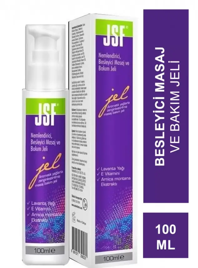 Suda Vitamin JSF Nemlendirici Besleyici Masaj ve Bakım Jeli 100 ml - 2