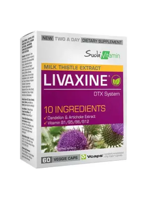 Suda Vitamin Livaxine 60 Kapsül - Suda Vitamin