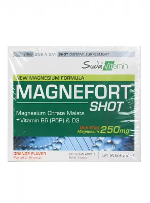 Suda Vitamin Magnefort Shot 20x25 ml - Suda Vitamin