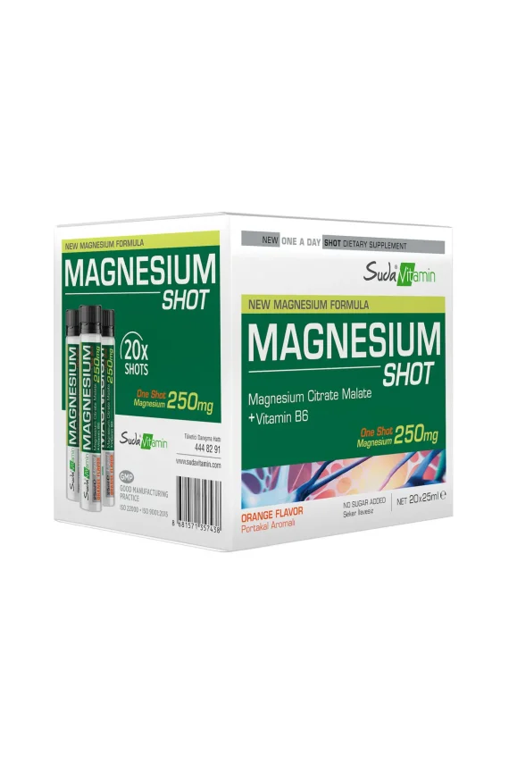 Suda Vitamin Magnefort Shot 20x25 ml - 1