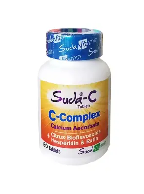 Suda Vitamin Suda-C C-Complex Takviye Edici Gıda 60 Tablet - Suda Vitamin