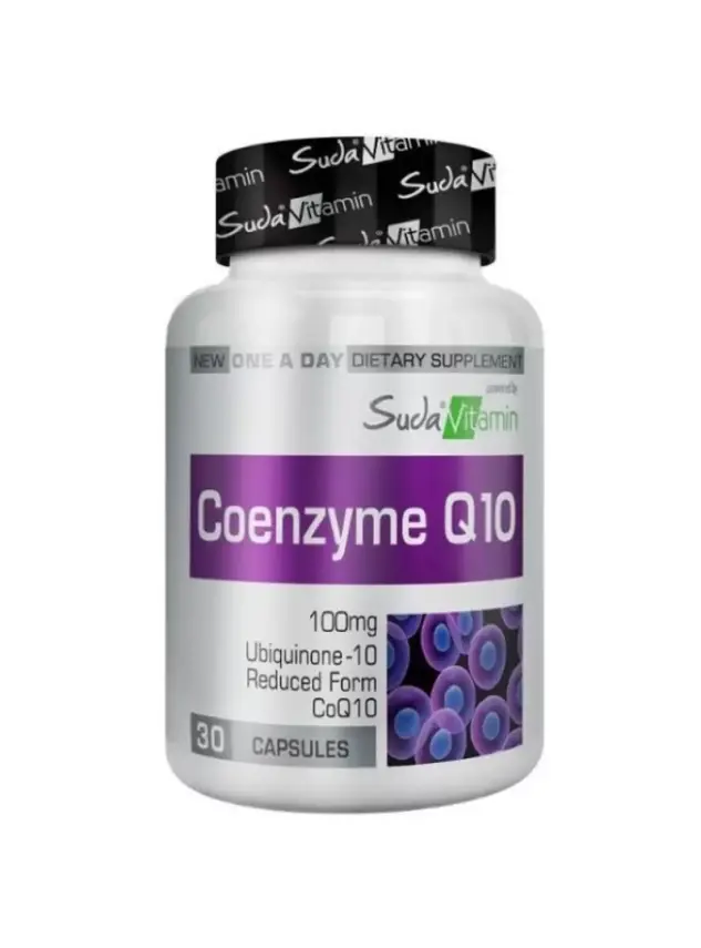 Suda Vitamin Vitamins Coenzym Q-10 100mg 30 Kapsül - 1